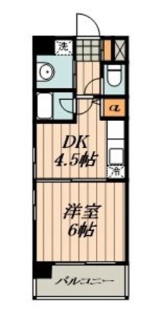 新栄アーバンハイツの物件間取画像